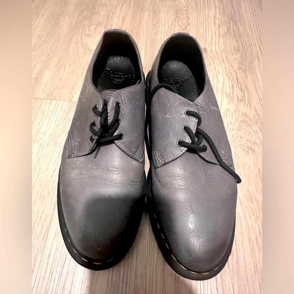 Dr Martens 1461 gray leather